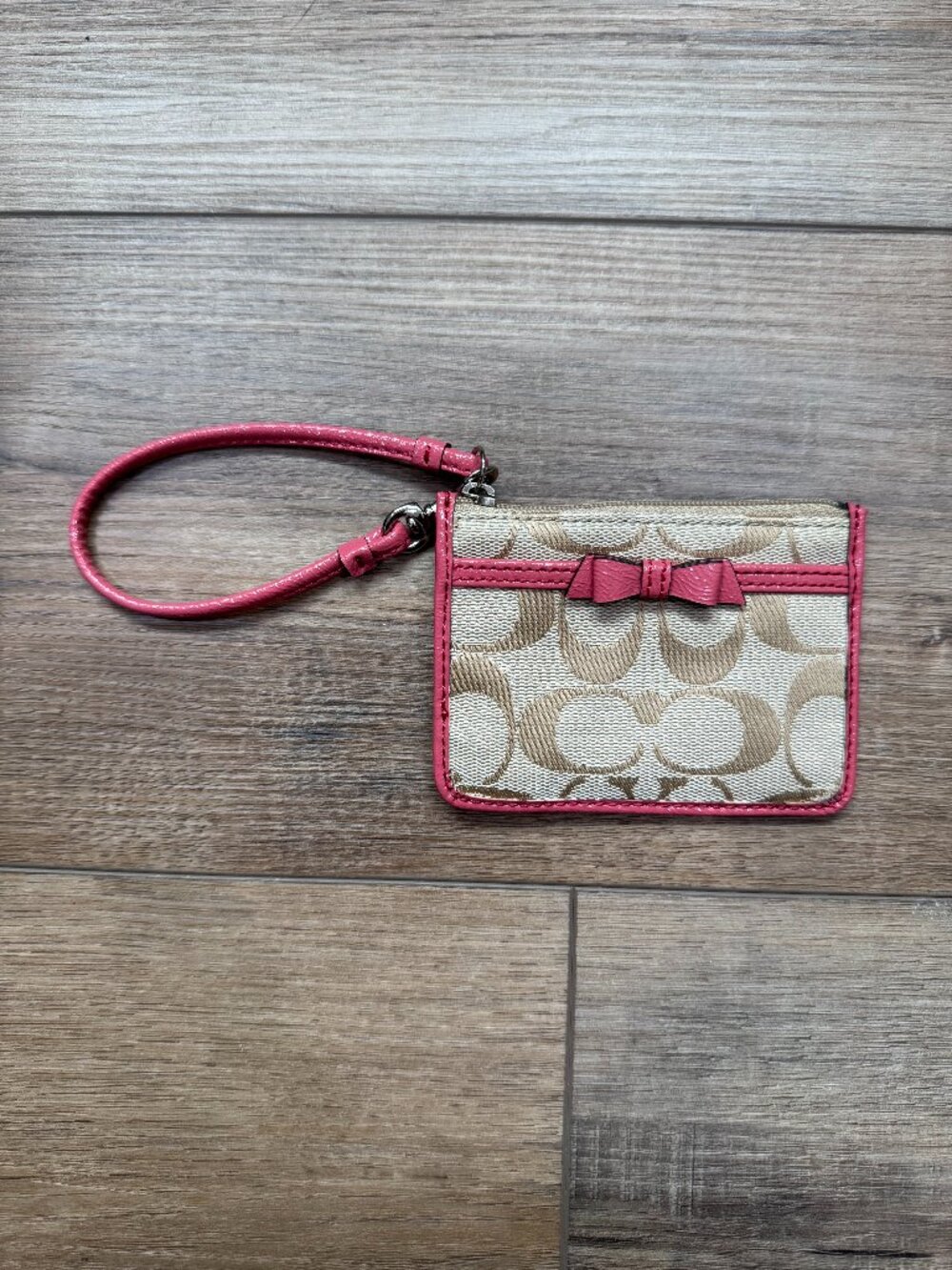 Vintage monogram Coach wallet